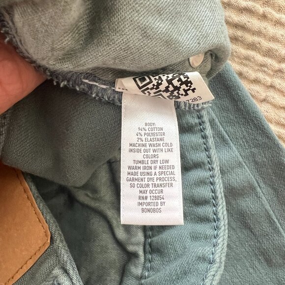 Bonobos Travel Jean Tailored Fit - Altoona Blue - Men's 33x32 - Picture 9 of 10